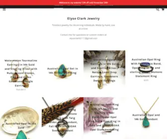 Elyseclarkjewelry.com(Elyse Clark Jewelry) Screenshot