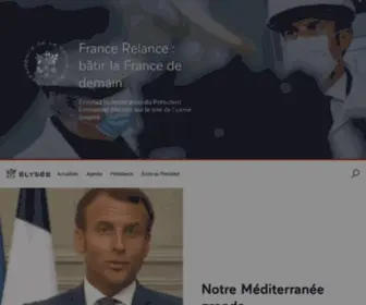 Elysee.fr(François Hollande) Screenshot