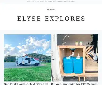 Elyseexplores.com(Affordable DIY) Screenshot