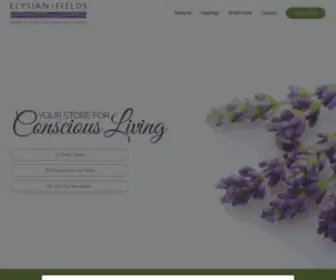 Elysianfieldsgifts.com(Elysian Fields) Screenshot