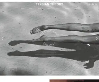 Elysiantheory.co.uk(The Conscious Beauty Store) Screenshot