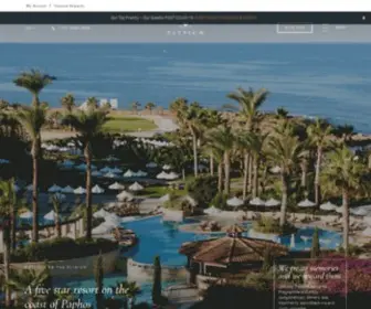 Elysium-Hotel.com(Luxury Hotels in Cyprus) Screenshot