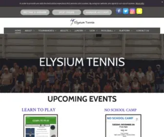 Elysiumtennis.com(Elysiumtennis) Screenshot