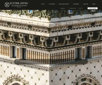 Elytonhotel.com(Elyton Hotel) Screenshot