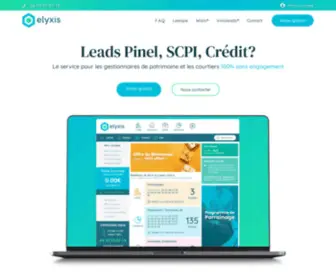Elyxis.com(Leads) Screenshot