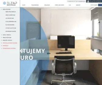 Elzap.eu(Meble biurowe) Screenshot