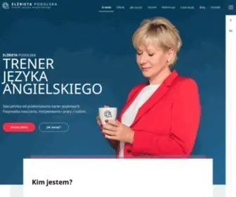 Elzbietapodolska.pl(Elżbieta Podolska) Screenshot