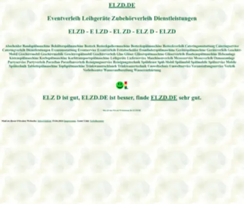 ELZD.de(Spülmobil) Screenshot