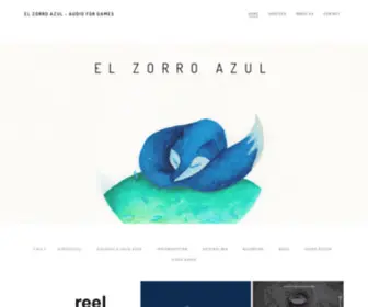 Elzorroazul.com(Audio for games) Screenshot