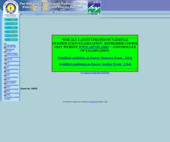 EM-EA.org(National Certification Examination for Energy Managers and Energy Auditors) Screenshot