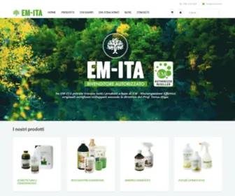 EM-Ita.com(Rivenditore Autorizzato di prodotti a base di EM) Screenshot