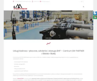 EM-Partner.pl(Kadry, płace, doradztwo, BHP) Screenshot
