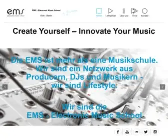 EM-School.com(Electronic Music School) Screenshot
