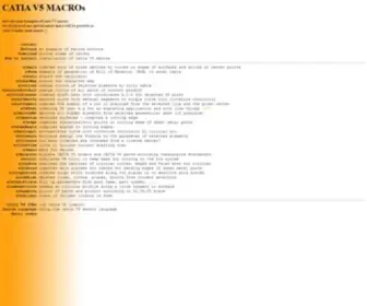 Ema3.com(Catia V5 macro) Screenshot