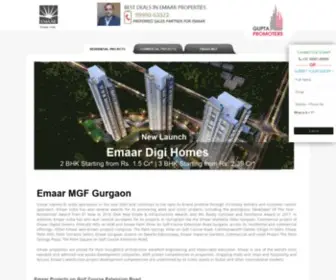 Emaargurgaon.com(Emaar Gurgaon) Screenshot