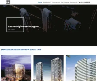 Emaarnewprojects.com(Emaar Projects Gurgaon) Screenshot