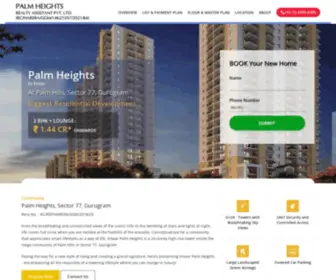 Emaarproperties.in(Emaar Palm Heights) Screenshot