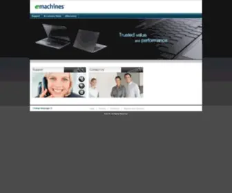 Emachines.com(Emachines) Screenshot