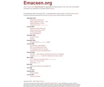 Emacsen.org(Cambridge Fair Housing Posse) Screenshot