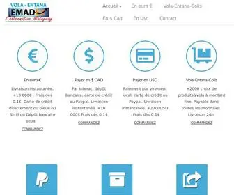 Emadex.com(Vola sy Entana Madagasikara) Screenshot