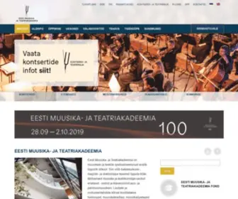 Ema.edu.ee(Eesti Muusika) Screenshot