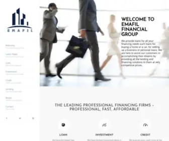 Emafil.com(Emafil Financial Group) Screenshot