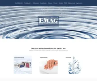 Emag-Germany.de(EMAG Germany) Screenshot