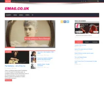 Emag.co.uk(Entertainment News Leader) Screenshot