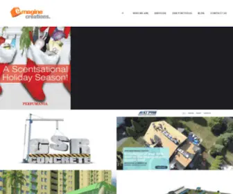 Emaginecreations.com(Emagine Creations Advertising) Screenshot