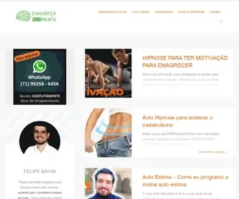 Emagrecapelamente.com.br(Emagreça pela Mente) Screenshot