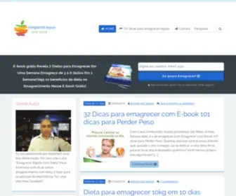 Emagrecerrapidocomdieta.com(Como Emagrecer Rápido Com Dieta) Screenshot