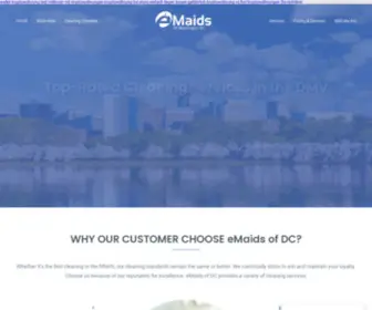 Emaidsdc.com(EMaidsofDC) Screenshot