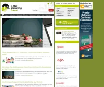 Email-Marketing-Forum.de(Email Marketing Forum) Screenshot