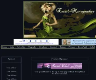 Email-Moneymaker.com(Advertising) Screenshot