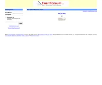 Emailaccount.com(Forsale Lander) Screenshot