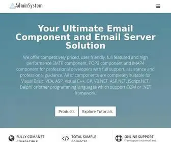 Emailarchitect.net(Email Component and Email Server Solutions) Screenshot