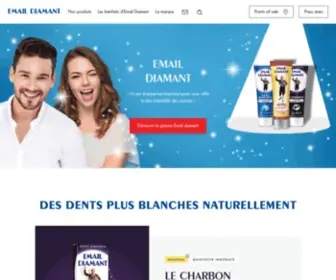 Emaildiamant.fr(Email diamantans d'expertise blancheur) Screenshot