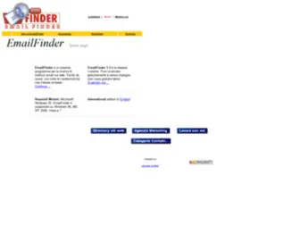 Emailfinder.it(Il cerca E) Screenshot