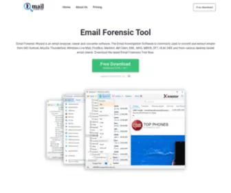 Emailforensictool.com(Email Forensic Tool) Screenshot