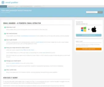 Emailgrabber.net(Email extractor) Screenshot