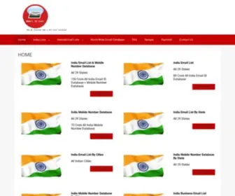 Emailidlist.com(Buy 250 Crore All India Email ID) Screenshot