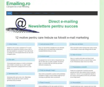 Emailing.ro(Emailing) Screenshot