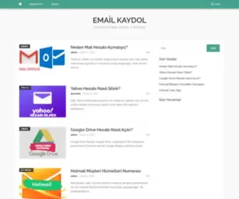 Emailkaydolma.com(Email Kaydol) Screenshot