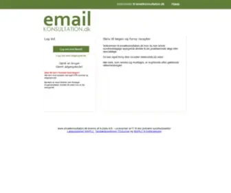 Emailkonsultation.dk(Emailkonsultation) Screenshot