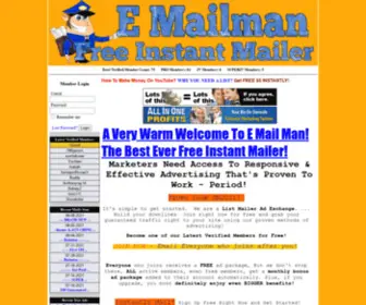 Emailman.club(E Mailman Presents Instant Mailing) Screenshot