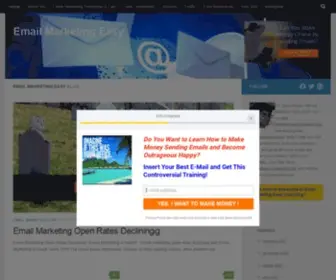 Emailmarketingeasy.com(Email Marketing Easy) Screenshot