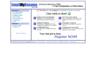 Emailmyresume.com(Resume) Screenshot