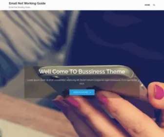 Emailnotworkingguide.com(Emailnotworkingguide) Screenshot