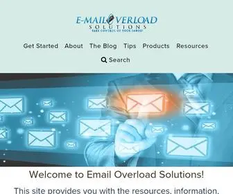 Emailoverloadsolutions.com(Email Overload Solutions) Screenshot