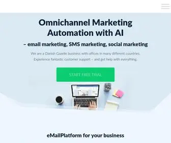 Emailplatform.com(Email Marketing & Marketing Automation) Screenshot